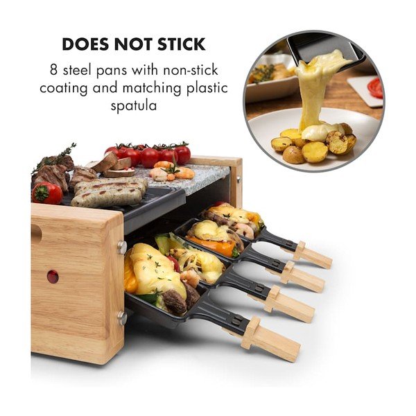 Električni roštilj za raclette Klarstein Chateaubriand Nuovo-image-4