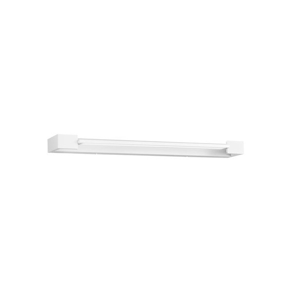 Mat bijela LED zidna lampa aluminijska Arga – Nova Luce