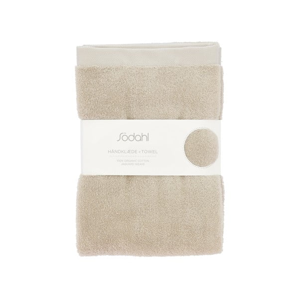 Bež pamučan ručnik od frotira 70x140 cm Comfort – Södahl-image-3