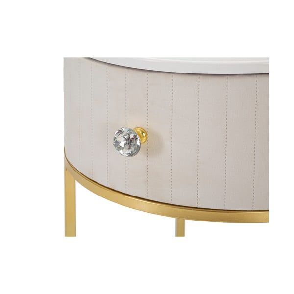 Bež noćni ormarić Montpellier - Mauro Ferretti-image-4