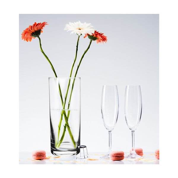 Staklena vaza (visina 25,5 cm) – Orion-image-2
