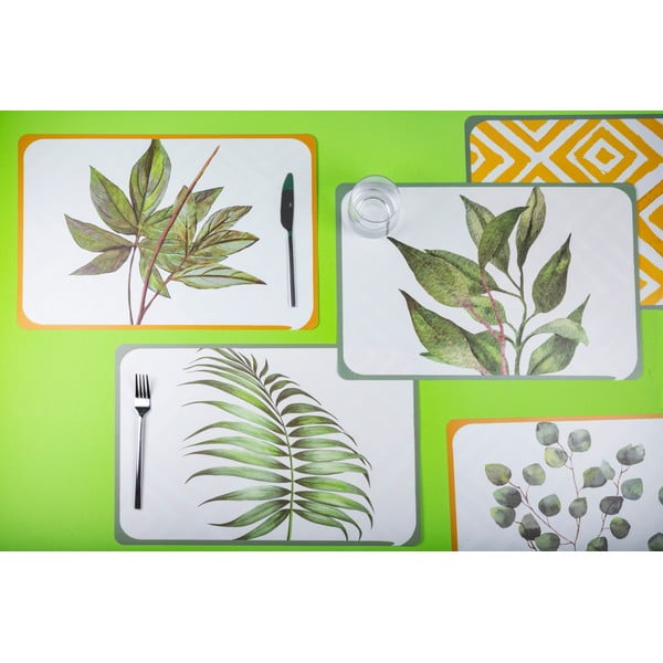 Plastični podmetači 6 kom 45x30 cm Oriental - VDE Tivoli 1996-image-1