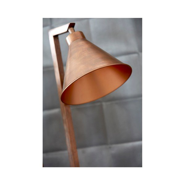 Bakrena stolna lampa Canett Solrød-image-1