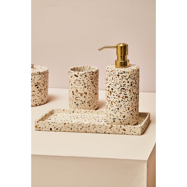 Betonska čaša za četkice za zube Mozie – Premier Housewares-image-1