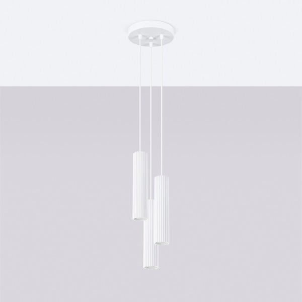 Bijela viseća svjetiljka ø 19,5 cm Gleam – Sollux-image-4