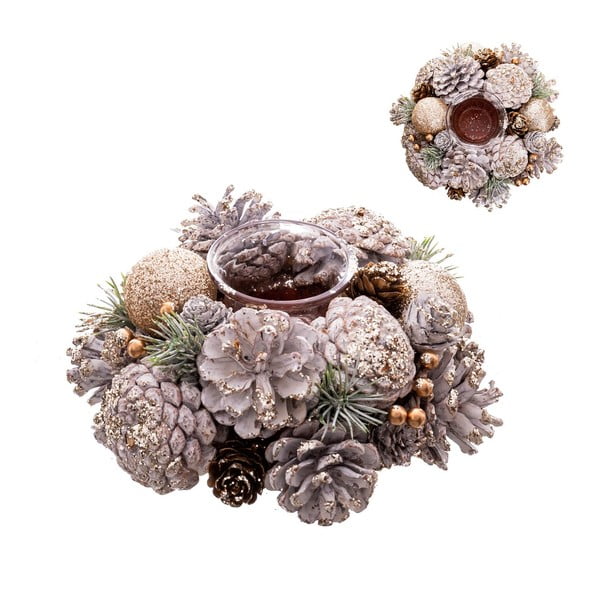 Plastično-stakleni svijećnjak – Casa Selección-image-1