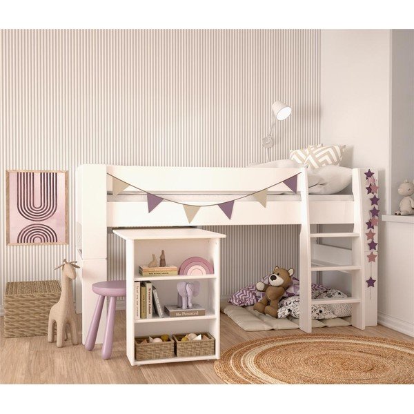 Dječji radni stol od borovine 92,5x56 cm Memphis - Tvilum-image-1