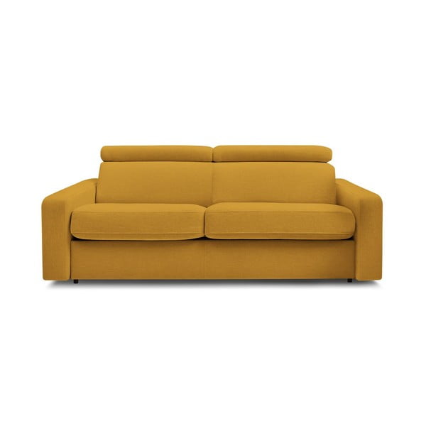 Senf žuta sklopiva sofa 215 cm Monaco – Bobochic Paris