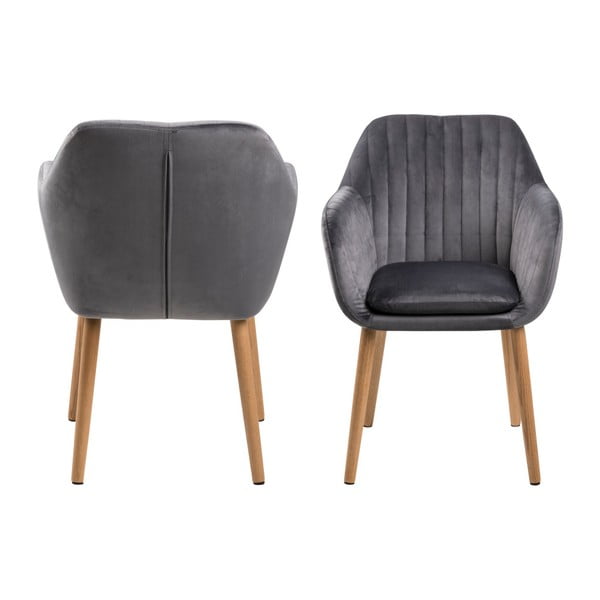 Tamnosiva stolica za blagovaonicu Actona Emilia Vic-image-3