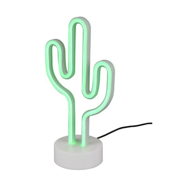 Bijela LED stolna lampa (visina 29 cm) Cactus - Reality