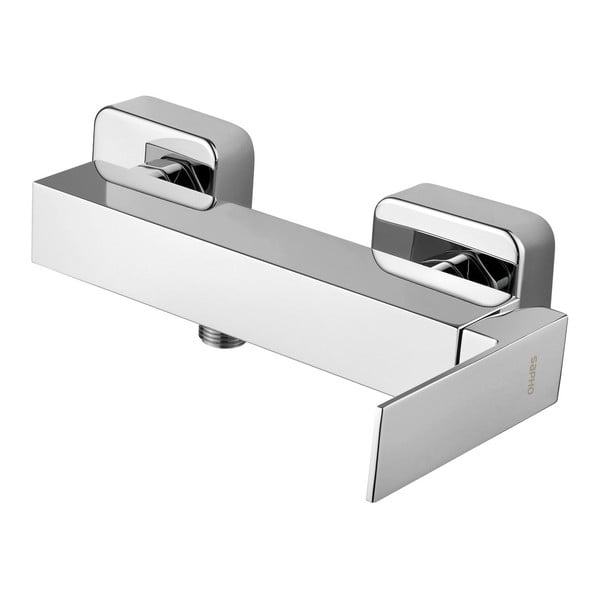 Zidna slavina za tuš u sjajno srebrnoj boji (s 1 izlazom) Latus – Sapho