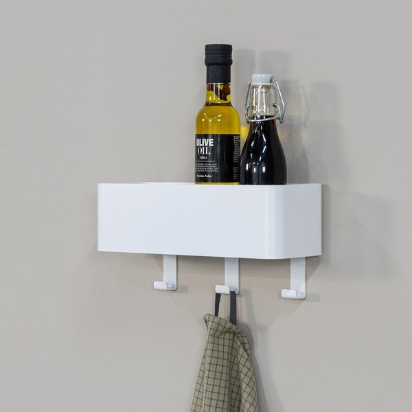 Bijela željezna zidna kupaonska polica Multi – Spinder Design-image-1