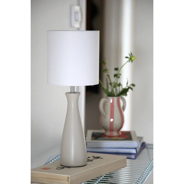 Krem stolna lampa s tekstilnim sjenilom (visina 42 cm) Birillo – Markslöjd-image-4