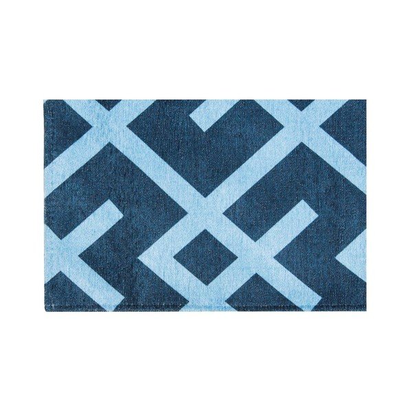 Plavi tepih Floorita City Loft Labyrinth, 130 x 190 cm-image-3
