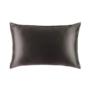 Svilena jastučnica 51x76 cm Charcoal – slip