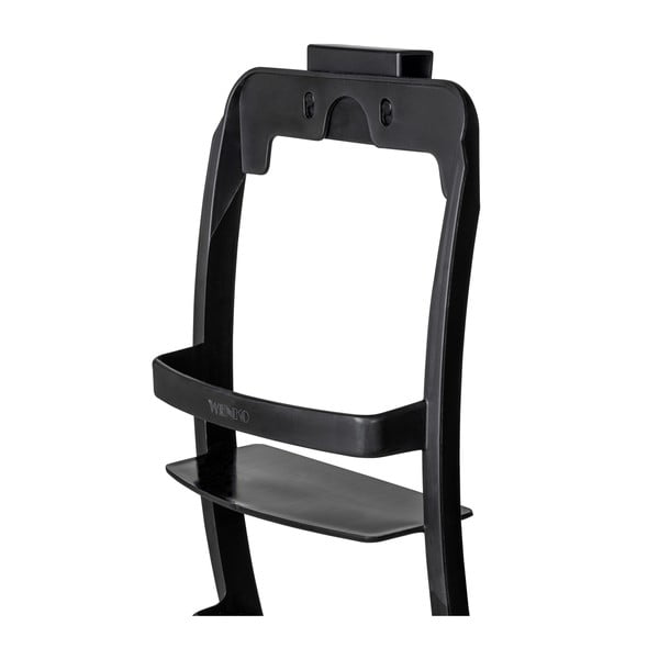 Crna plastična viseća/s postavljanjem bez bušenja kupaonska polica Universal – Wenko-image-4