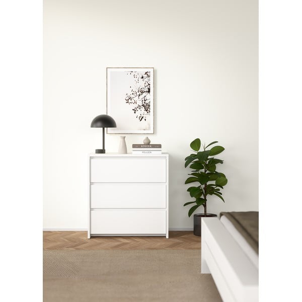 Bijela komoda 80x84x48 cm Next – Tvilum-image-1