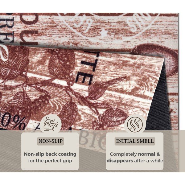 Smeđi kuhinjski tepih Hanse Home Delicious Coffee, 67 x 180 cm-image-4