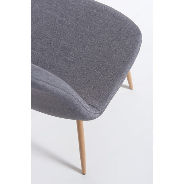 Set od 2 svijetlo sive blagovaonske stolice Bonami Essentials Lissy-image-4