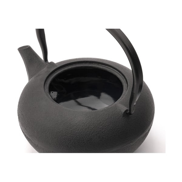 Bijeli/crni porculanski/od lijevanog željeza servis za čaj Shanxi – Bredemeijer-image-1