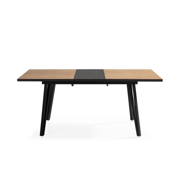 Blagovaonski stol s pločom stola u dekoru hrasta 90x140 cm Cleo – Marckeric-image-3