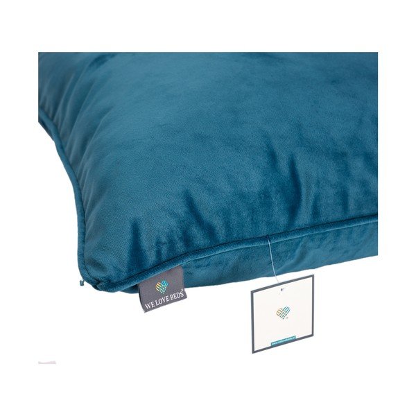 Petrolej zelena jastučnica WeLoveBeds Teal, 40 x 60 cm-image-1