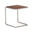 Pomoćni stol u dekoru oraha 42x42 cm Tarsel – Kave Home