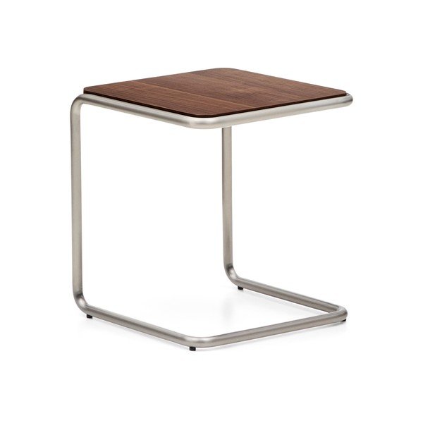 Pomoćni stol u dekoru oraha 42x42 cm Tarsel – Kave Home