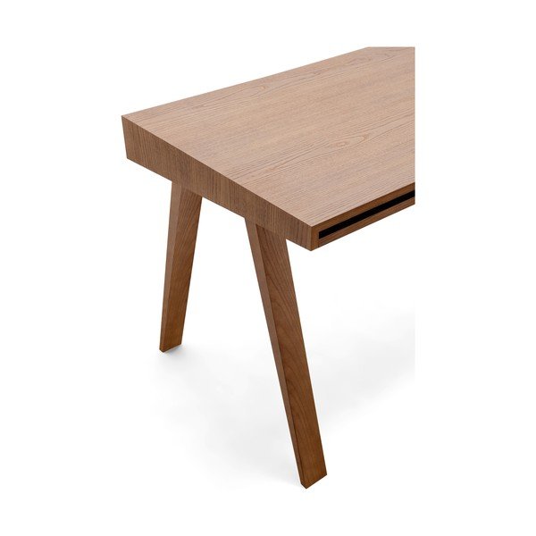 Smeđi stol s nogama od jasena EMKO 80 x 70 cm-image-4