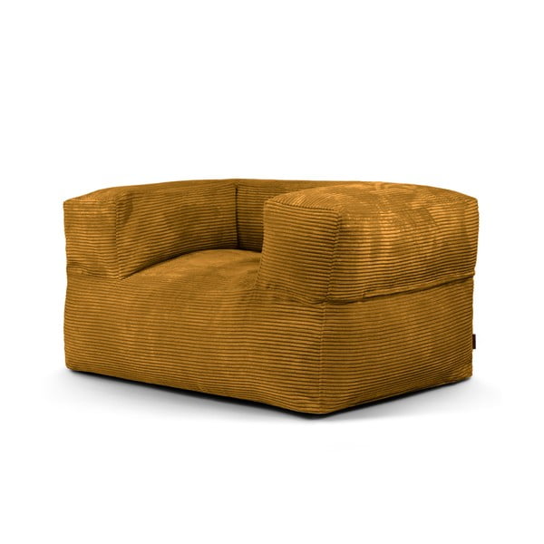 Senf žuta vreća za sjedenje od samta MooG – SLOWDOWN