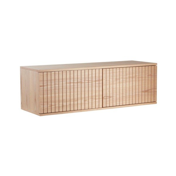 TV komoda u dekoru jasena u prirodnoj boji 120x38x40 cm Sandviken – Jotex