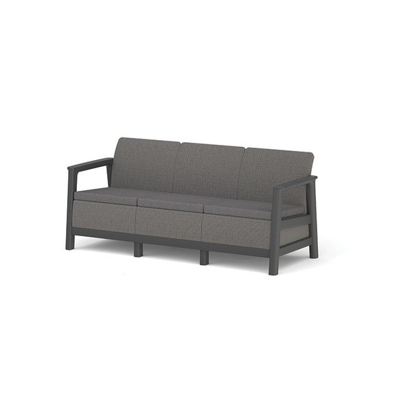 Siva vrtna sofa Scandi Linea – Keter