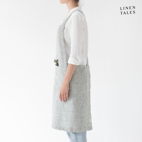 Lanena pregača Crossback - Linen Tales-image-1