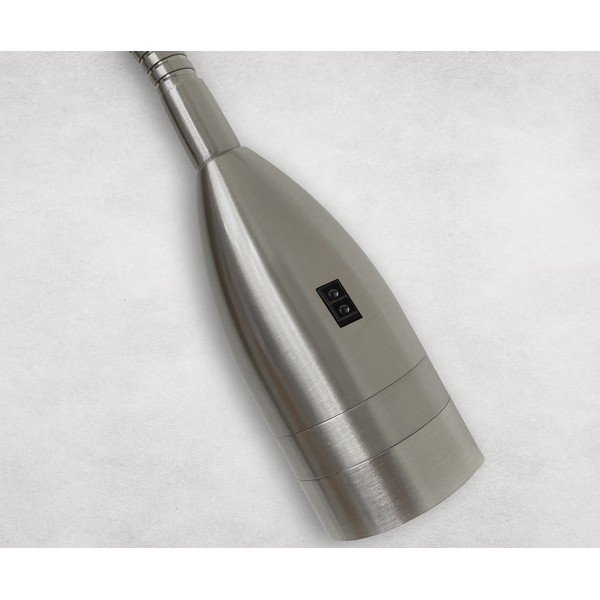 Metalni LED reflektor s mogućnosti zatamnjivanja u srebrnoj boji Sten – Fischer & Honsel-image-2