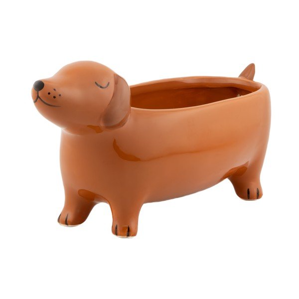 Keramička ukrasna tegla za cvijeće Sausage Dog – Sass & Belle