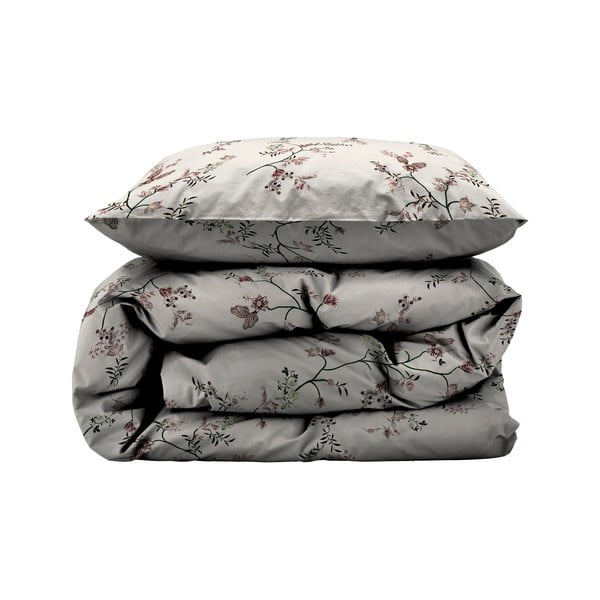 Bež posteljina za krevet za jednu osobu od pamučnog satena 140x200 cm Grace – Södahl-image-3