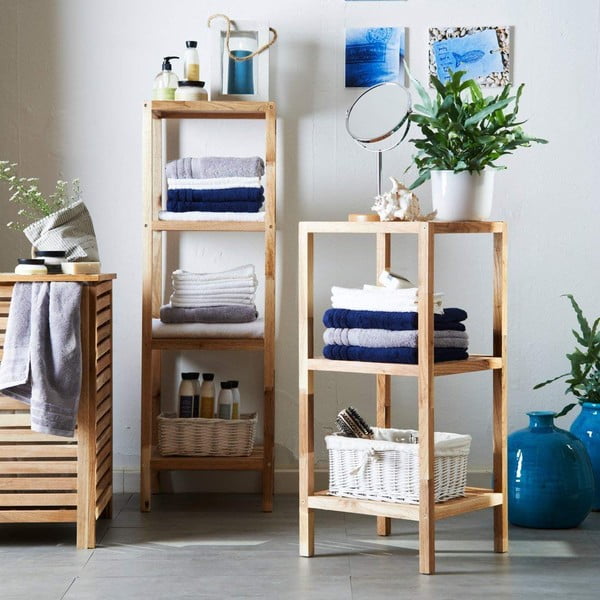 Košara za rublje od orahovog drveta Wenkooe Laundry Bin Norway, 56 l-image-1