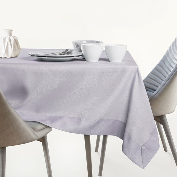 Svijetloljubičasto-sivi stolnjak AmeliaHome Empire Lilac, 140 x 180 cm-image-2