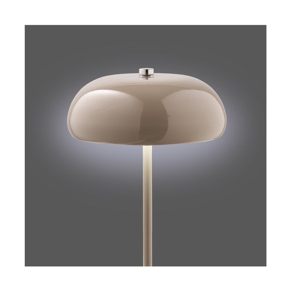 Smeđe-siva metalna LED stolna lampa (visina 23 cm) Margate – House Nordic-image-4