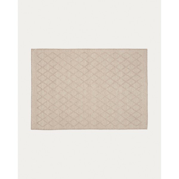 Bež periv tepih od mješavine vune 160x230 cm Sybil – Kave Home-image-3
