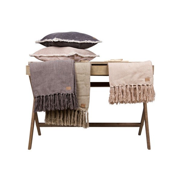 Svijetlozeleni karirani BePureHome Coarse, 130 x 170 cm-image-2