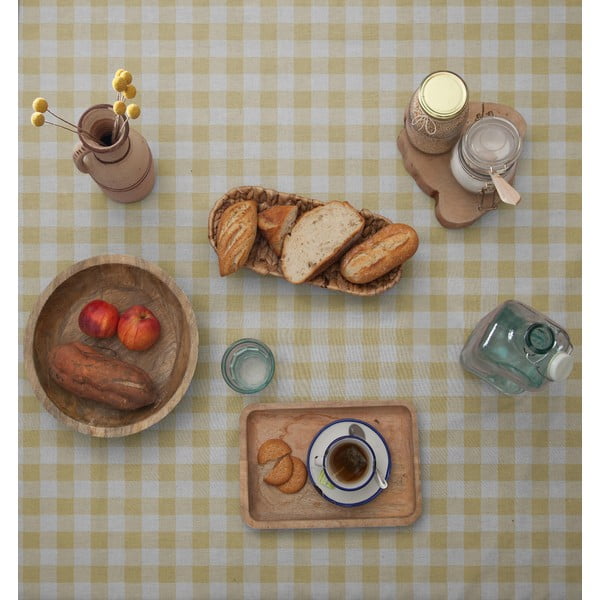 Stolnjak Really Nice Things Yellow Vichy, 140 x 200 cm-image-2