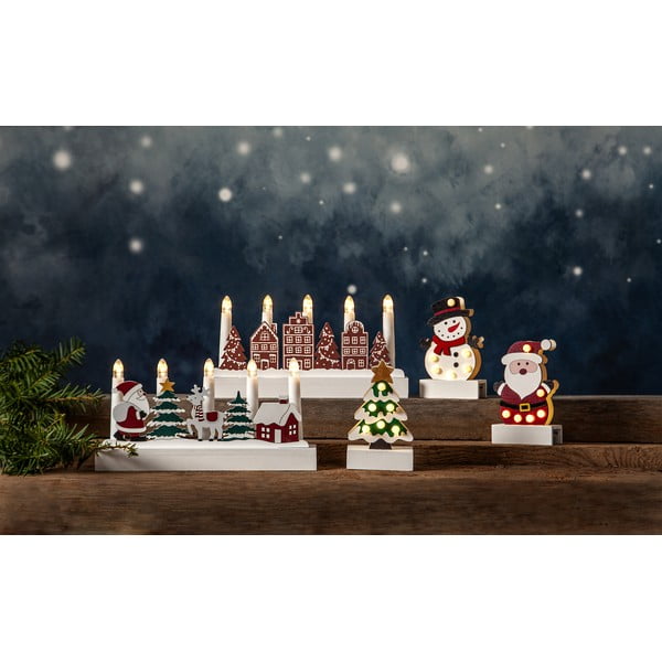 Bijeli svjetlosni ukras s božićnim motivom Freddy – Star Trading-image-4