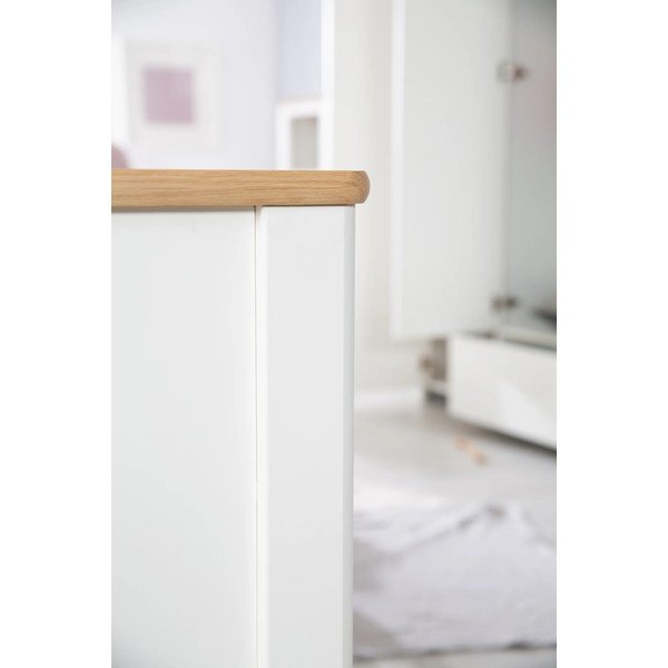 Bijeli dječji krevet 70x140 cm Ava – Roba-image-3