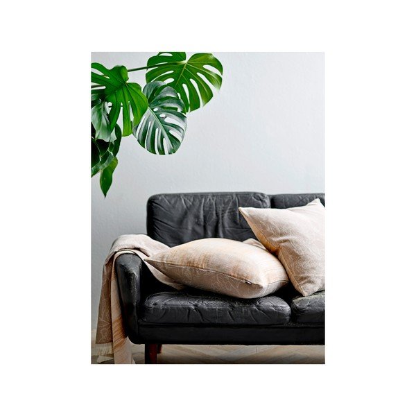 Svijetlosmeđi prekrivač od organskog pamuka Södahl Infinity, 130 x 170 cm-image-1