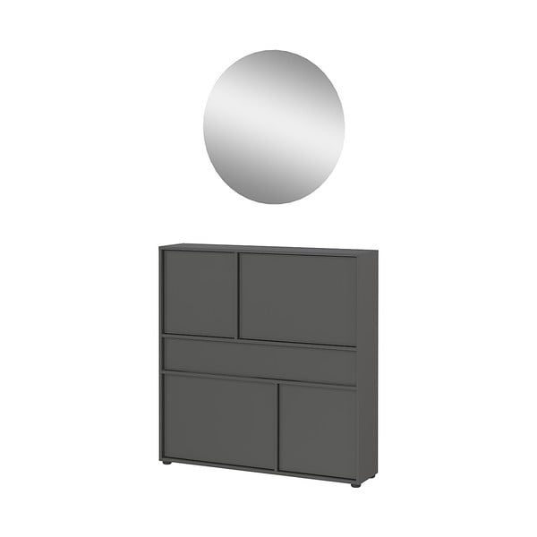 Antracitno sivi set za hodnik Ameca 2.0 – Germania