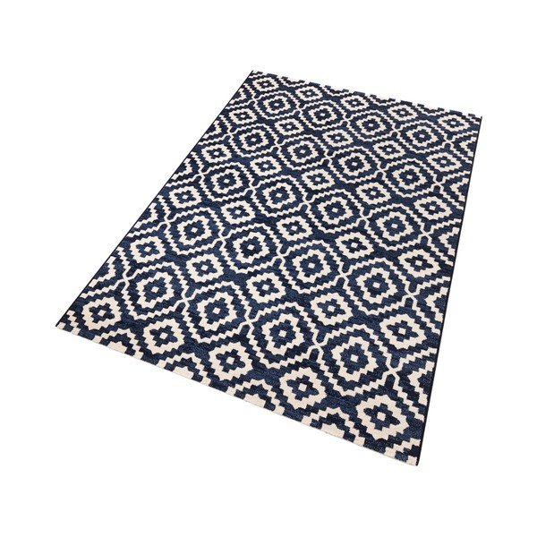 Plavi tepih Mint Rugs Diamond Ornamental, 80 x 150 cm-image-3