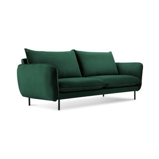 Zelena baršunasta sofa Cosmopolitan Design Vienna, 160 cm
