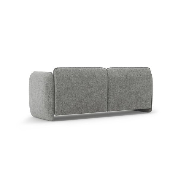 Svijetlo siva sofa od šenila 204 cm Georgia – Micadoni -image-3