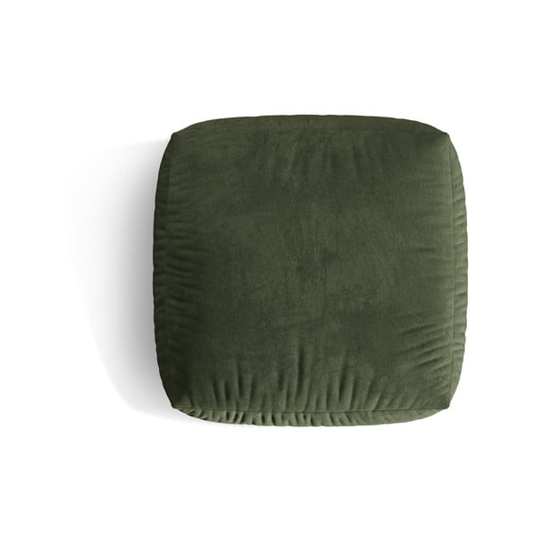 Zeleni baršunast modularni tabure Martina – Micadoni -image-2